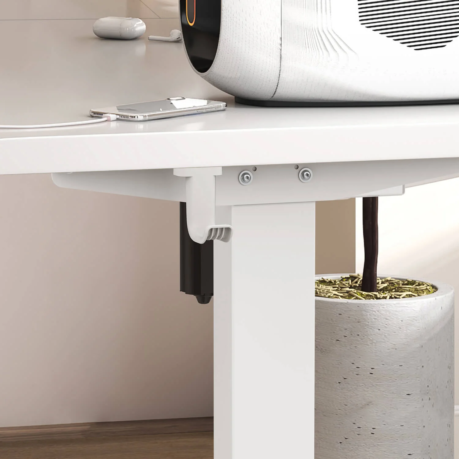 Elektrisch Höhenverstellbarer Schreibtisch 140X70 cm - Image 6