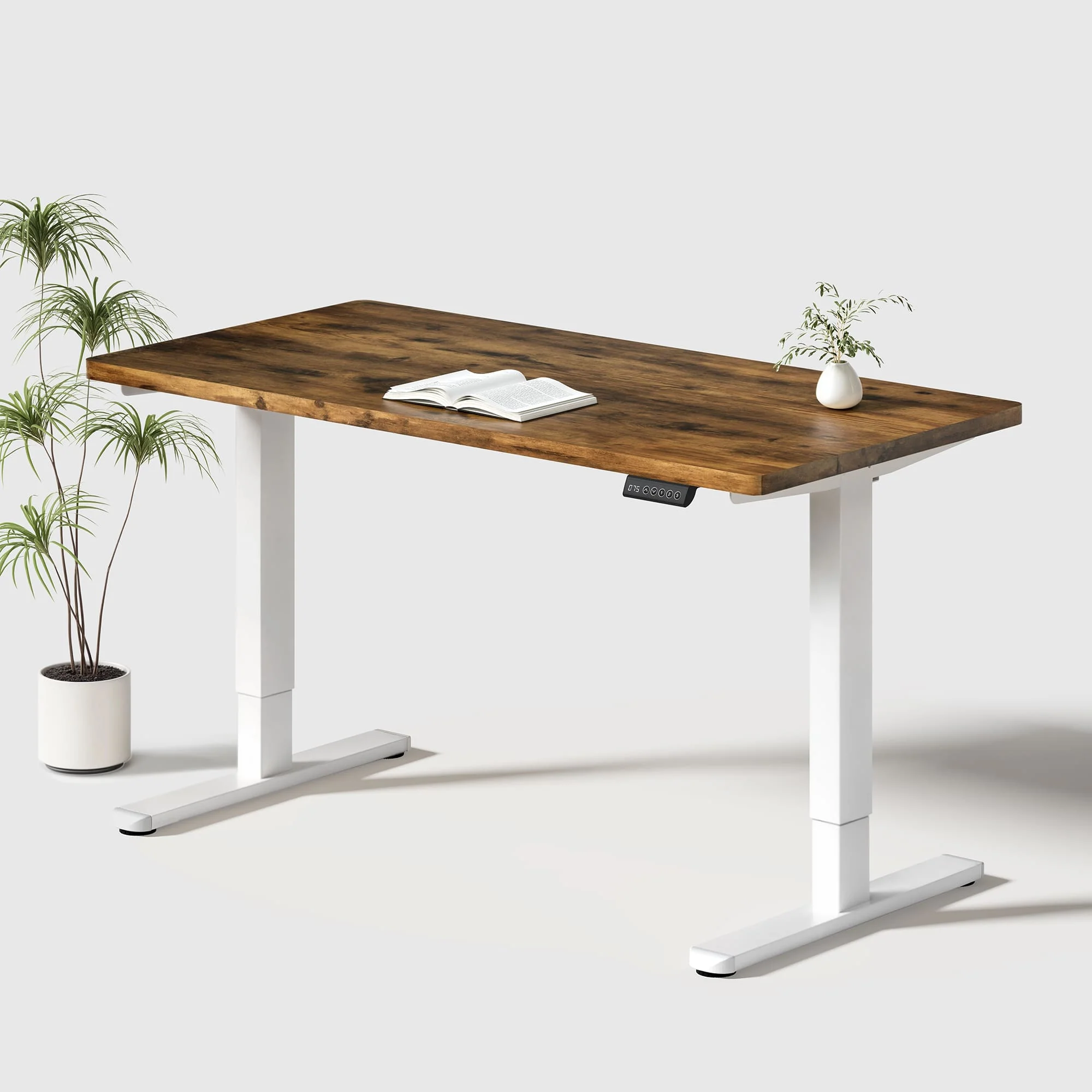 Basic Höhenverstellbarer Schreibtisch mit Entire Board Desktop - Image 13