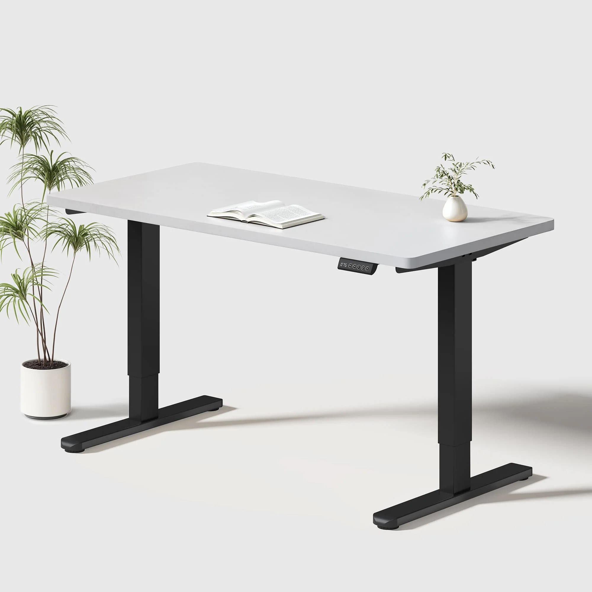 Basic Höhenverstellbarer Schreibtisch mit Entire Board Desktop - Image 16