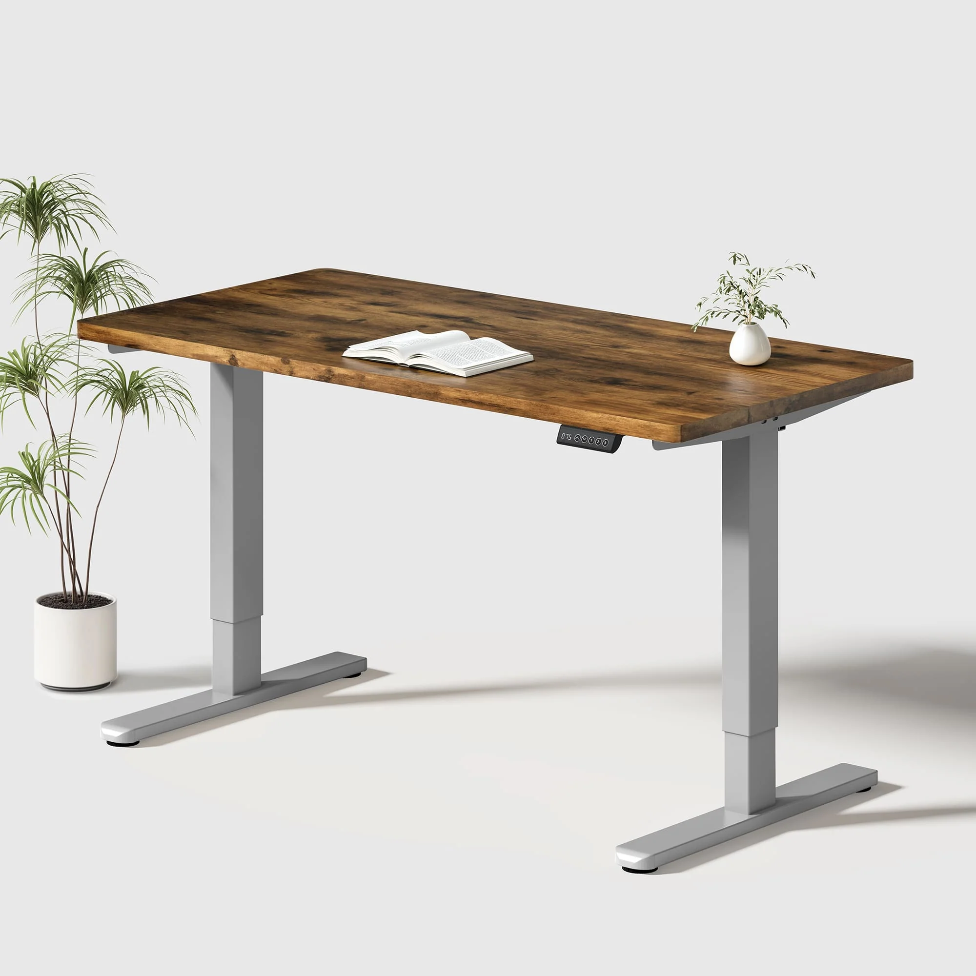 Basic Höhenverstellbarer Schreibtisch mit Entire Board Desktop - Image 21