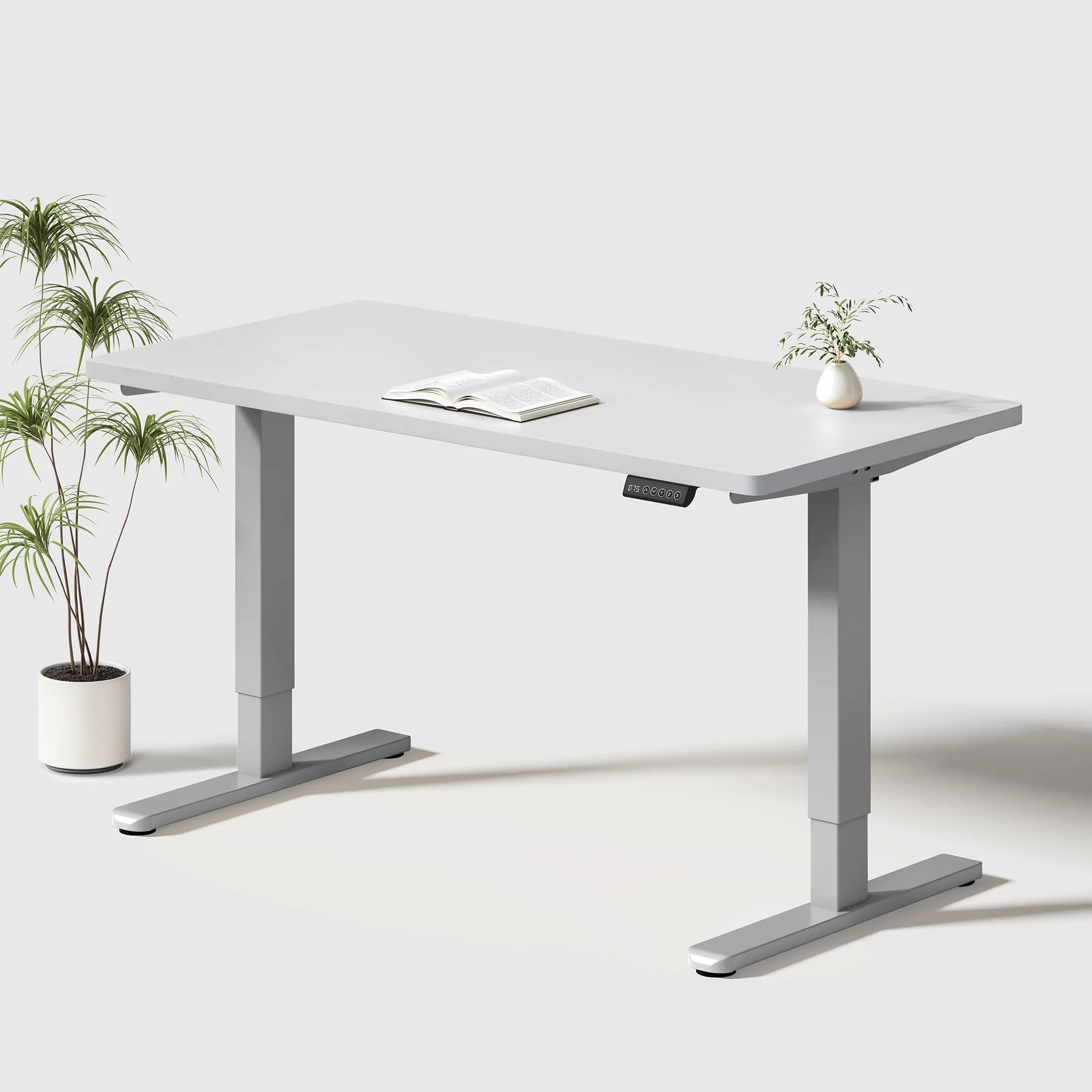Basic Höhenverstellbarer Schreibtisch mit Entire Board Desktop - Image 22