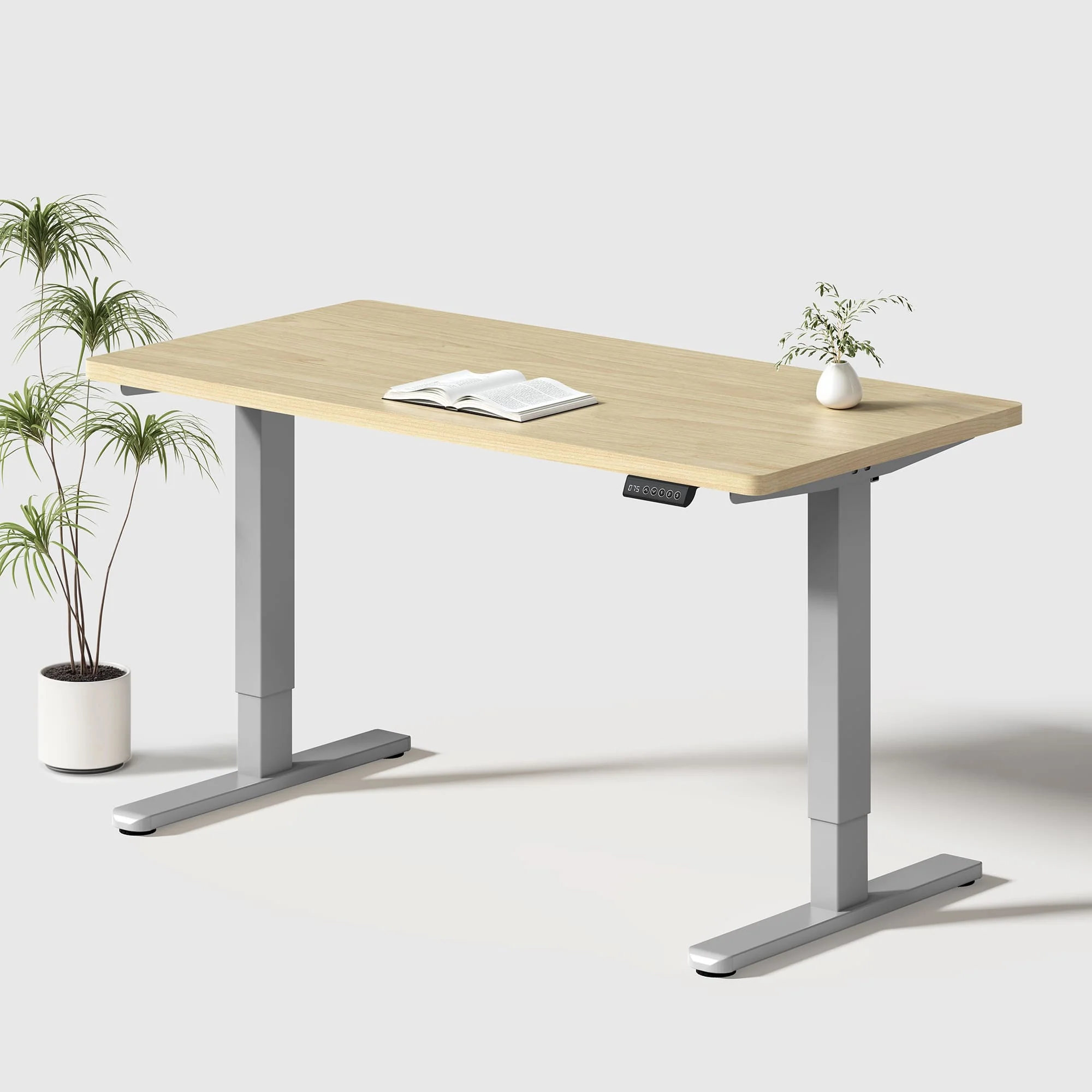 Basic Höhenverstellbarer Schreibtisch mit Entire Board Desktop - Image 23