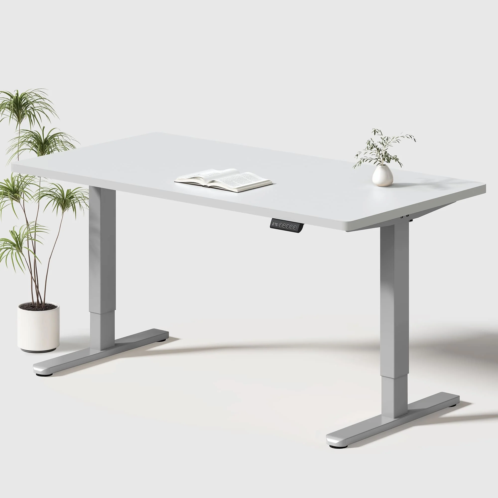 Basic Höhenverstellbarer Schreibtisch mit Entire Board Desktop - Image 27