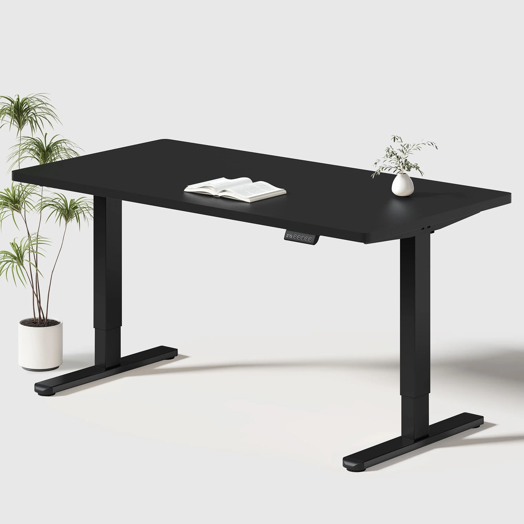 Basic Höhenverstellbarer Schreibtisch mit Entire Board Desktop - Image 35