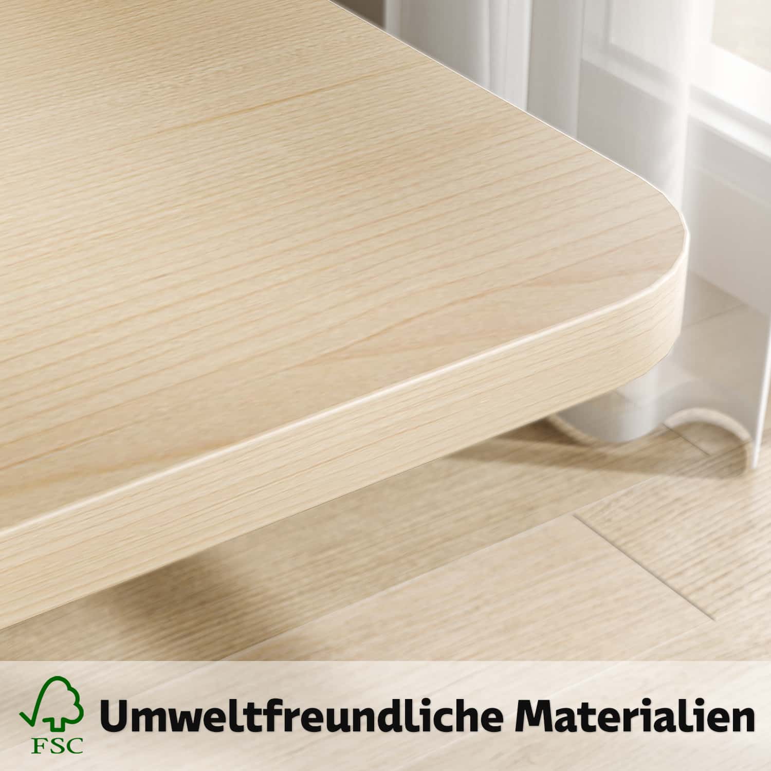 Economy Höhenverstellbarer Schreibtisch mit Basic Hand Controls - Image 4