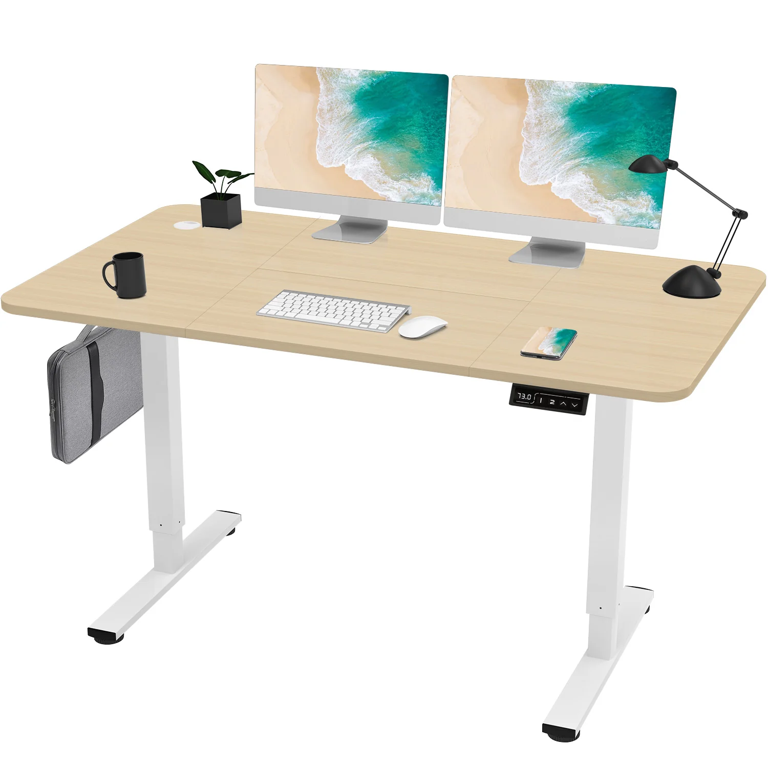 Elektrisch Höhenverstellbarer Schreibtisch 140X70 cm - Image 21