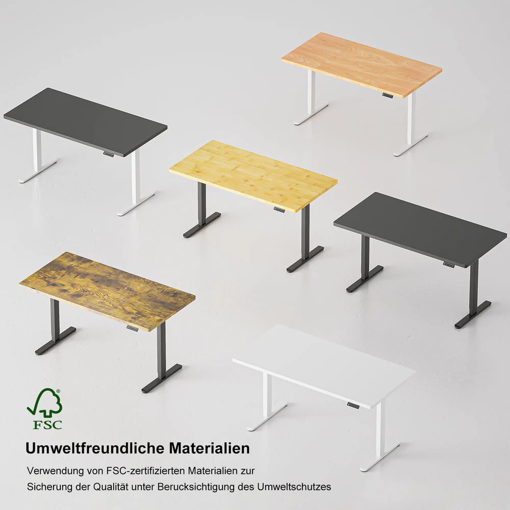 V2 Ultra Elektrisch Höhenverstellbarer Schreibtisch mit Doppelmotor - Image 5