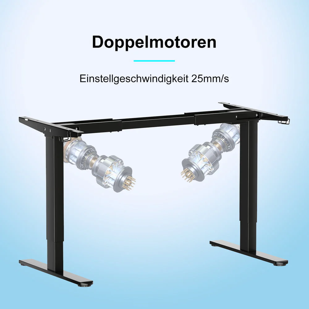 V2 Ultra Elektrisch Höhenverstellbarer Schreibtisch mit Doppelmotor - Image 3